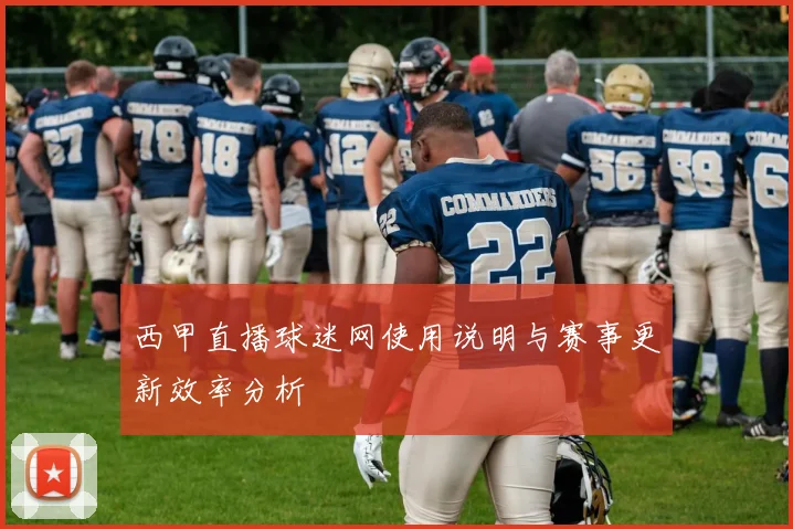 西甲直播球迷网使用说明与赛事更新效率分析